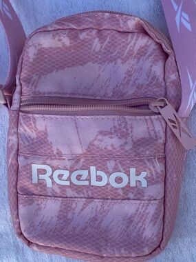 Reebok Pink Patterned Crossbody Bag